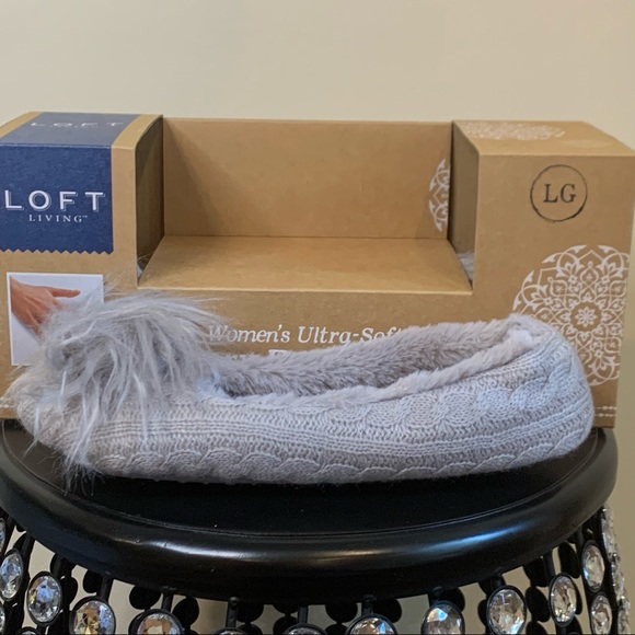 Women’s Loft Living Memory Foam Slippers - NWT - Picture 1 of 7
